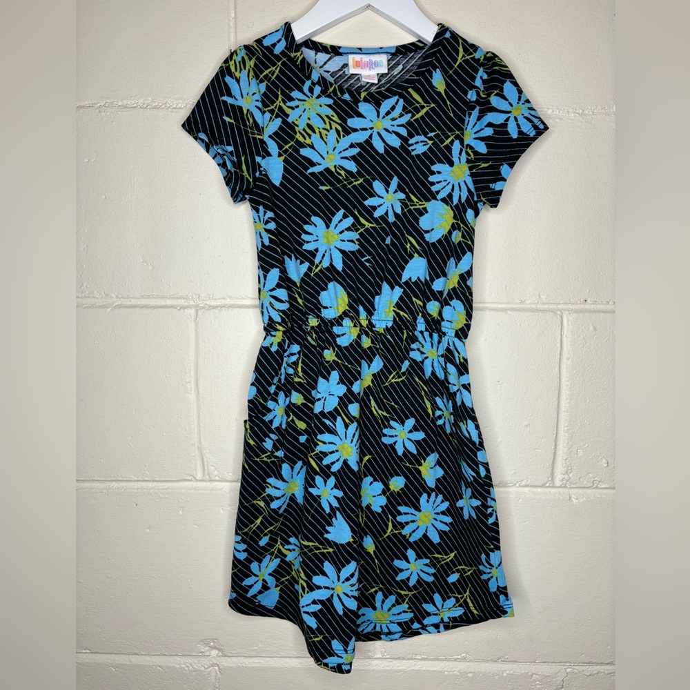 LuLaRoe Girls Floral Dress Size 6